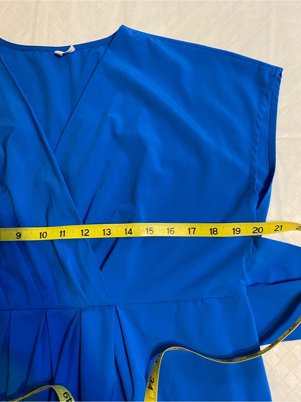 HALARA Blue Wrap Maxi Dress - Picture 5 of 7